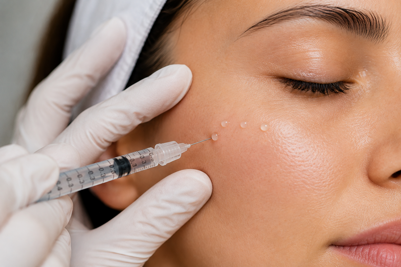 Resultado ilustrativo do tratamento Skinbooster